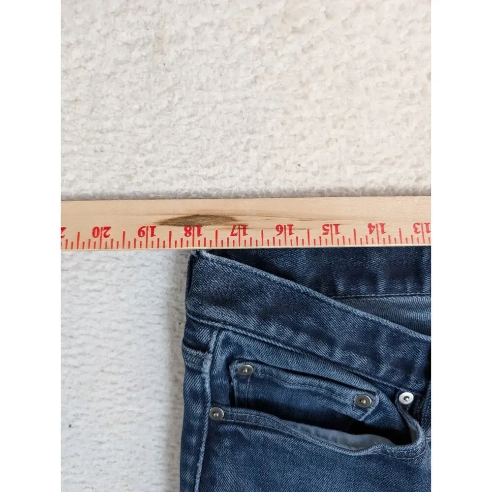 Banana Republic Legacy Jeans Mens 36x34 Slim Fit Straight Blue Stretch Denim Y2K